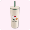 Hello Kitty Starbucks Tumbler